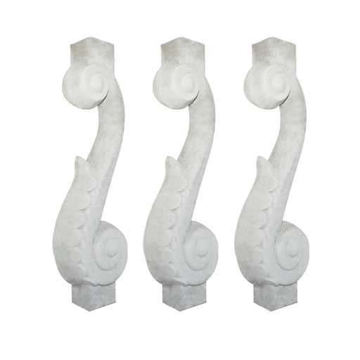 [DECOP052] Balustre dragon 67-8x8,5x67cm