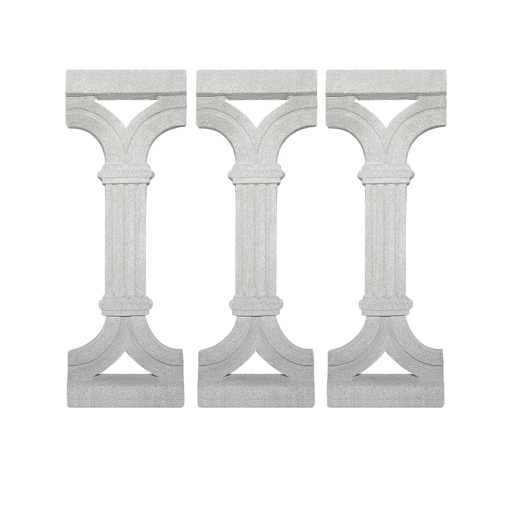 [DECOP005] Balustre ALU 1090-52x18x4cm